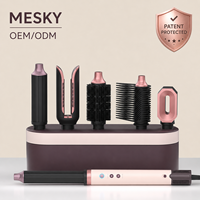 Sèche-cheveux multi-styler ionique haute vitesse MK-327G Mesky Bldc 5-en-1, brosse soufflante à air chaud