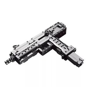Mould King 14012 DIY Submachin Gun Building Blocks Weapon Model Bricks Pistol Mac 10 Gun Toys Block Kits