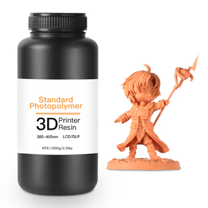 Sáp cao màu đen UV chữa lỏng castable nhựa trang sức 3D nhựa cho <span class=keywords><strong>LCD</strong></span> DLP Máy in - Product Image 2