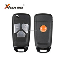 Clé télécommande universelle Xhorse XKAU01EN filaire pour AUDI, type 3 boutons