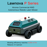 Tondeuse robot professionnelle LAWNOVA ATRONEX pour l'aménagement paysager, tondeuse robot commerciale et industrielle pour parcs et terrains de golf, économie de coûts