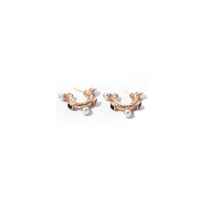 Pearl Earrings 316L Stainless Steel PVD Gold Plating Sustainable Resistant Studs Fashion Jewelry Women Accessories - Product Image 2