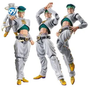 Figuras de 16cm Japanese Manga JoJo's Bizarre Figure Adventure Ro Han Kishibe Anime Action Figures