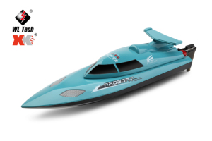 Wltoys <span class=keywords><strong>de</strong></span> fábrica, barco a control remoto <span class=keywords><strong>de</strong></span> alta velocidad, a prueba <span class=keywords><strong>de</strong></span> agua, Radio eléctrica, control remoto, lancha rápida, 2,4G, G - Product Image 3