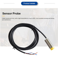Huaqingjun-Interruptor de proximidad Circular, distancia de detección, Sensor inductivo de 16mm para PLC