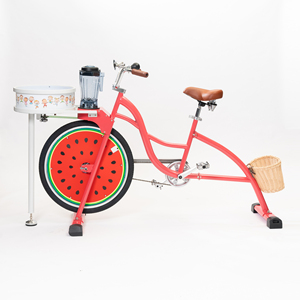 EXI Bicicletta Frullatore Ecologica per Eventi, Feste e Attività Scolastiche, Senza Elettricità, Spin Art Juice Bike - Product Image 1
