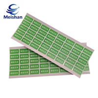Étiquettes anti-contrefaçon en papier fragile Meishan, nulles si retraitées, autocollants inviolables pour l'emballage et la protection de la garantie