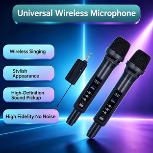 GAW-DS86 Sistema Karaoke Wireless <span class=keywords><strong>2</strong></span>.4G per Ristoranti e Studi, con <span class=keywords><strong>2</strong></span> Microfoni Ricaricabili e Ricevitore a Batteria - Product Image 2