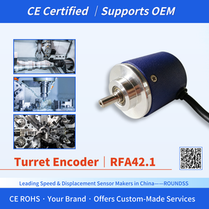 เครื่องเข้ารหัสแบบโรตารี่42มม. ตัวเข้ารหัสแบบใหม่ที่ประหยัดต้นทุน RFA42.1ตัวเข้ารหัสแบบยูโร-US แบบสัมบูรณ์ - Product Image 3