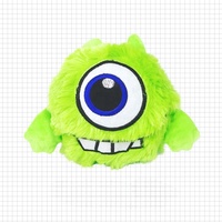 Jouet pour chien en peluche interactif qui couine, Monster Jumping Ball, pour chiens de petite et moyenne taille