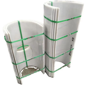 Doublure en <span class=keywords><strong>plastique</strong></span> HMW Super Slide pour camions à benne basculante, doublure auto-lubrifiante en UHMWPE pour <span class=keywords><strong>goulotte</strong></span> et convoyeur à vis - Product Image 1