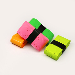 Factory Custom <strong>Racket</strong> <strong>Grip</strong> Accessories Anti Slip Perforated High-quality <strong>Racket</strong> Tennis <strong>Grip</strong> Badminton Pickleball Overgrip Tape