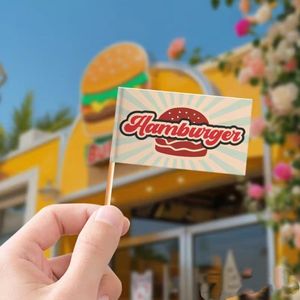 Cure-dents en bois jetables écologiques personnalisés, design drapeau national, drapeaux de marque <span class=keywords><strong>pour</strong></span> hôtels - Marque JIAHUI, origine Zhejiang - Product Image 3