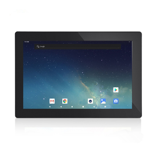 High Brightness 10.1 Inch IPS Capacitive Touch Screen Monitor Flush Wall Mount Wifi RJ45 POE Android USB Interface New Product