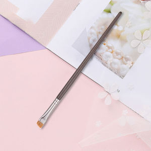 Outil de beauté professionnel de haute qualité cheveux de sable unique <span class=keywords><strong>biseauté</strong></span> oeil lèvre maquillage cosmétique <span class=keywords><strong>Eyeliner</strong></span> brosse - Product Image 3