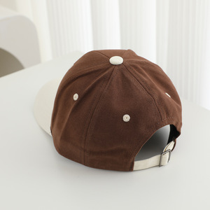 Two Tone Structured 6 Panel Baseball Cap Casual Fashion Low MOQ Factory Price Wholesale - Product Image 2