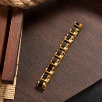 Bracelet de poignet unisexe en bois plaqué or romantique et durable, cadeau DODO DEER S18