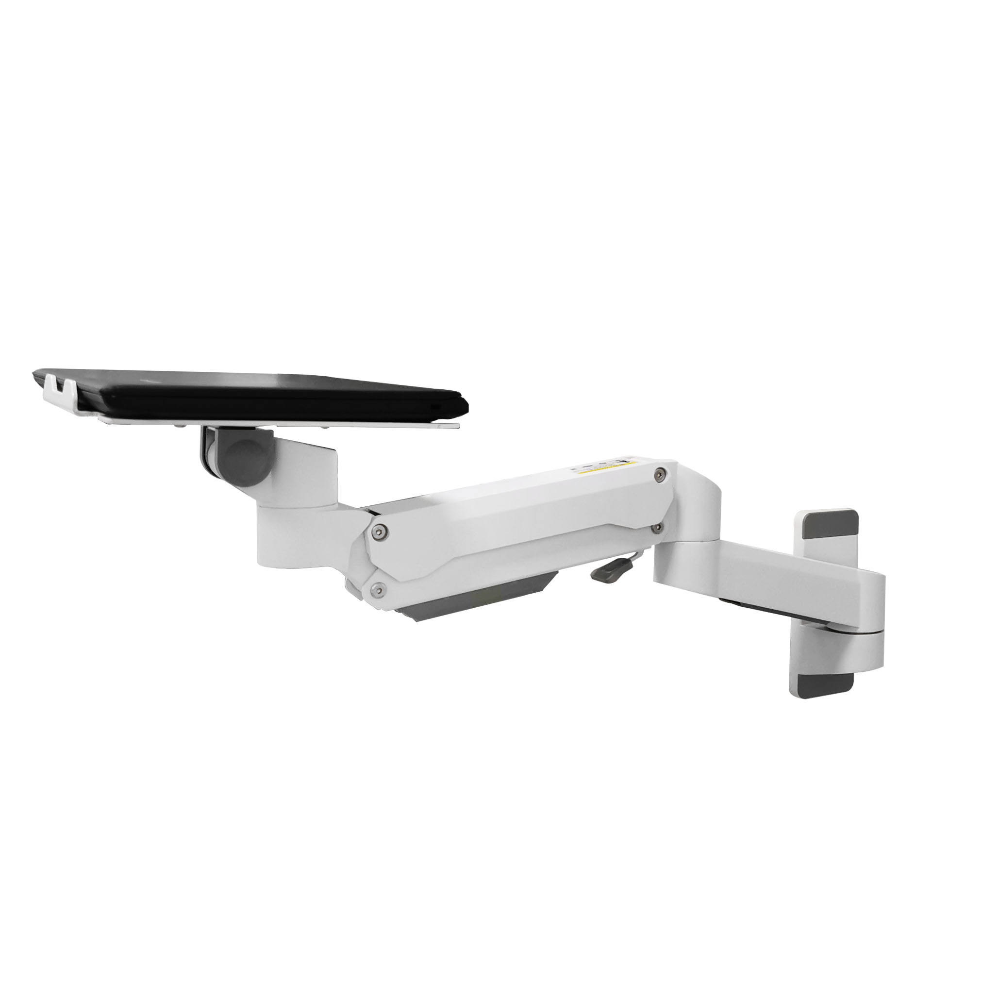 ORANGLES T9-GA02-W-L Industrial Wall Mount Workstation | Gas Spring Arm for Laptops & Monitors up to 32" | Height Adjustable Aluminum – orangles Kuwait - detailed closeup view - illustrating benefits - Image 3 of 6 | created for all | Shop T9-GA02-W-L Industrial Wall Mount Workstation | Gas Spring Arm for Laptops & Monitors up to 32" | Height Adjustable Aluminum – orangles Kuwait North Carolina | Free Shipping ORANGLES