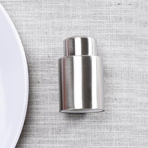 Stainless steel <b>wine</b> <b>stoppers</b>, including press-type <b>wine</b> <b>stoppers</b>, stainless steel <b>wine</b> preservatives, and champagne bottle - Product Image 4
