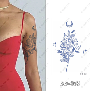 Venta al por mayor temporal fresco impermeable tatuaje pegatinas falso medio brazo <span class=keywords><strong>manga</strong></span> diseño para mujeres y hombres - Product Image 4