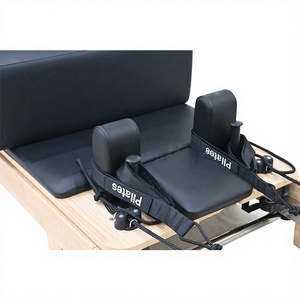 Equipo de Entrenamiento de Yoga Adecuado para el Hogar y Estudios de Pilates, Reformer de Pilates Plegable de Madera Profesional - Product Image 4