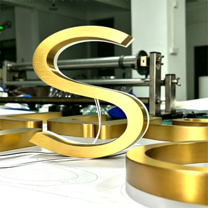 Enseigne lumineuse LED 3D personnalisée pour salon de beauté, nom de l'entreprise, lettres métalliques rétroéclairées pour mur d'entreprise, enseigne lumineuse LED illuminée - Product Image 5