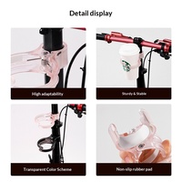 Accessoires de vélo, porte-gourde adapté aux supports de tasses à café, à thé au lait à libération rapide, porte-gourde