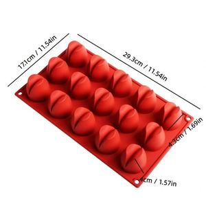 Tangchu Tulip Cake <b>Silicone</b> Mold <b>Baking</b> Utensils DIY French Flower Chocolate Mold High Temperature Resistant Oven Safe - Product Image 4