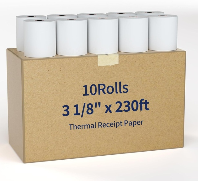 China Factory Wholesale 80x80mm POS Machine Receipt Paper Thermal Roll for Cash Register Printer