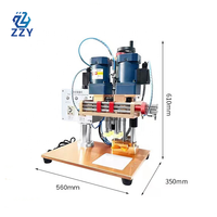 Machine de capsulage pneumatique à visser pour bouteilles, petite taille, pour gel à ongles et cosmétiques, idéale pour les petites entreprises