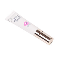 Tube de gloss à lèvres mini personnalisé en or, estampage à chaud doux, tube vide de luxe pour soins de la peau, pour la vente en gros de cosmétiques