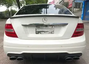 สปอยเลอร์หลัง สำหรับรถยนต์เมอร์เซเดสเบนซ์ W204 ปี 2007-2013 รุ่น C-class C180 C200L C63 ชิ้นส่วนภายนอกรถยนต์ สปอยเลอร์ฝากระโปรงท้าย อุปกรณ์ตกแต่งรถยนต์ - Product Image 5
