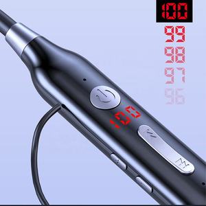 Écouteurs intra-auriculaires sportifs étanches avec <span class=keywords><strong>bande</strong></span> de cou, son stéréo HiFi, aspiration magnétique, Bluetooth 5.0 sans fil, 100 heures d'autonomie - Product Image 4