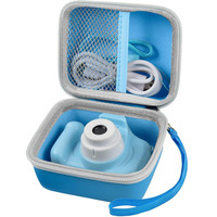 Étui rigide résistant à l'eau en EVA personnalisé OEM ODM pour appareil photo, sac de voyage antichoc et anti-poussière, boîte de rangement