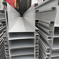 Gouttières de toiture en acier inoxydable 304/316L en forme de U, antistatiques, pour eaux pluviales, conformes à la norme ASTM, à trous ronds/carrés, polyvalentes
