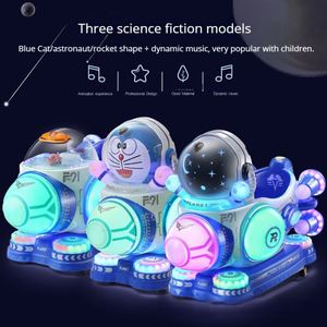 Venta al por mayor de fábrica: Nuevos juegos mecánicos infantiles eléctricos operados con monedas, columpios infantiles con forma de dirigible. - Product Image 3