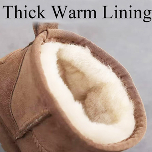 Vendita diretta in fabbrica piattaforma invernale Mini stivale da <span class=keywords><strong>donna</strong></span> stivale corto antiscivolo foderato in lana foderato <span class=keywords><strong>scarpe</strong></span> da neve - Product Image 4