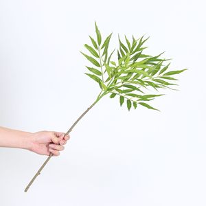 Branche artificielle de Mahonia Fortunei Dream Castle, 30cm-100cm, PVC, plante décorative d'intérieur et d'extérieur - Product Image 5