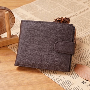 Cartera Corta de Cuero Genuino para Hombre, Cierre de Botón, Estampados de Animales, Diseño Duradero, Uso Diario, Venta al Por Mayor de Fábrica - Product Image 2