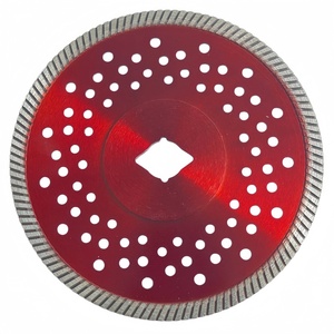 Lame diamantée semi-silencieuse multi-usages USA EN13236 de 4,5'', 5'', 7'', 9'', 10'', 12'', 14'' pour la découpe humide et sèche du quartz, du granit et du béton - Product Image 3