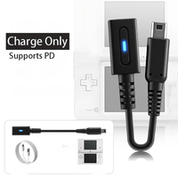 Adaptateur de chargeur USB C vers NDSi de 10 cm pour 3DS 2DS DSi NDSi vers Type C, câble de charge rapide