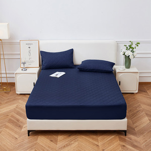 Usine personnalisée de haute qualité anti-poussière lavable 100% polyester microfibre imperméable <span class=keywords><strong>drap</strong></span> <span class=keywords><strong>housse</strong></span> protège-matelas couvre-lit - Product Image 1