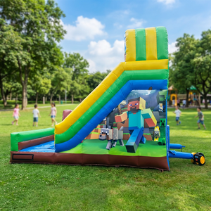 <span class=keywords><strong>Castillo</strong></span> Inflable con Temática Moderna de Minecraft, Brincolín Inflable Comercial, <span class=keywords><strong>Alquiler</strong></span> de Castillos Inflables - Product Image 4