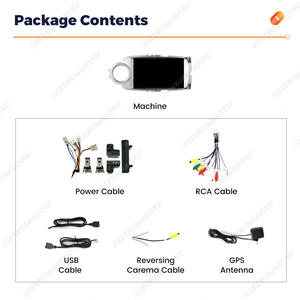 MEKEDE-Autoradio multimédia Android 4 cœurs, 2 + 32 Go FM, écran tactile IPS pour <span class=keywords><strong>Toyota</strong></span> <span class=keywords><strong>Yaris</strong></span> Vios 2012-2017, argent - Product Image 2