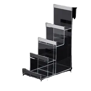 20 yeas experience Elegant Plexiglass Acrylic Wallet Display Stand Racks