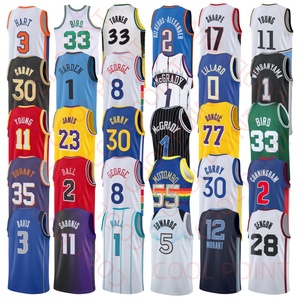 30 đội bóng rổ Mỹ Áo mùa mới nóng bán nhà máy Trung Quốc chất lượng hàng đầu khâu áo bóng rổ - Product Image 1