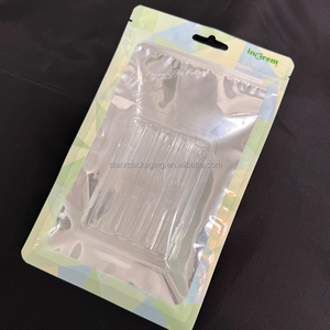 Estuche de plástico tipo clamshell con cierre a presión para 5 conos preliados, apto para conos enrollados de tamaño 1 1/4. - Product Image 6