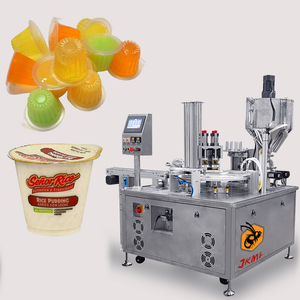 Bán hàng nóng Thạch trái cây cốc sản xuất máy cho Thạch cốc điền niêm phong máy bánh cốc điền niêm phong máy - Product Image 1