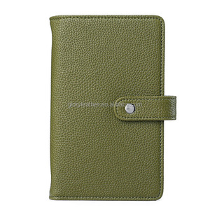 Álbum de Fotos Ancho con Cubierta de Cuero PU Pebble, Funda para Cámara Instantánea, Porta Tarjetas, Boletos de <span class=keywords><strong>Cine</strong></span> y Otros Recuerdos - Product Image 4