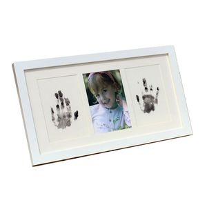 Nouveau bébé garçon fille cadeau sans encre main et empreintes Kit <span class=keywords><strong>Impression</strong></span> imprime <span class=keywords><strong>cadre</strong></span> Photo pour Souvenir - Product Image 5